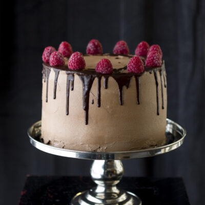 Sjokoladekake 20 cm (12-16 biter)